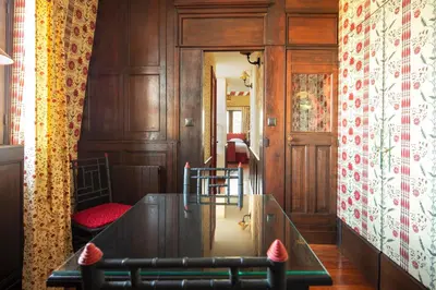 Coin salon dans l'établissement La Maison Des Vieux Logis