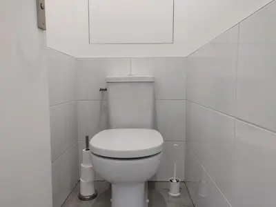 Salle de bains dans l'établissement Appart'HomeCity - Rouen Ile Lacroix Seine