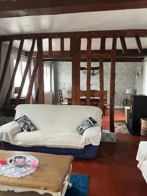 Un ou plusieurs lits dans un hébergement de l'établissement Le Clos Mesnil