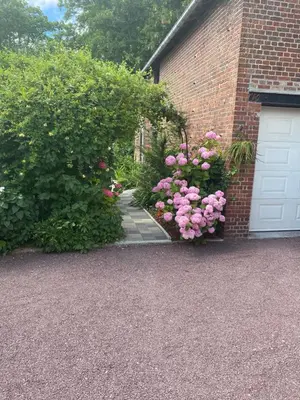 Jardin de l'établissement Gite au bord du Lac