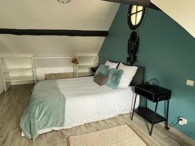 Un ou plusieurs lits dans un hébergement de l'établissement Maison de Caractère