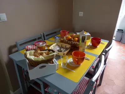Nourriture dans la maison de vacances ou à proximité