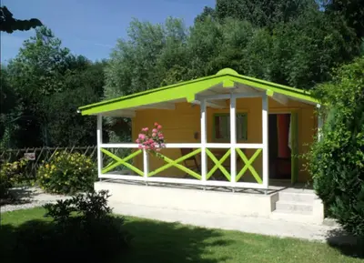 Jardin de l'établissement Le Clos Robinson
