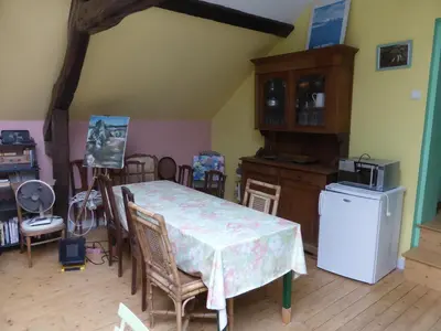 Cuisine ou kitchenette dans l'établissement Les Buissonnets