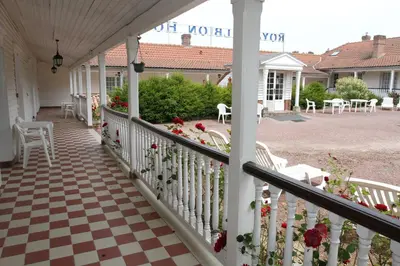 Balcon ou terrasse dans l'établissement Hotel Royal Albion