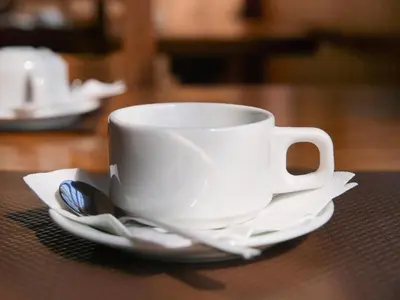 Plateau bouilloire dans l'établissement Hôtel Moderne