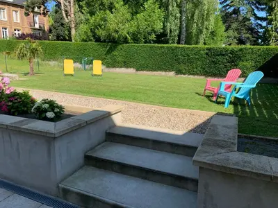 Jardin de l'établissement LES HORTENSIAS