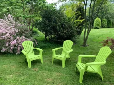 Jardin de l'établissement Gîte au Temps des Buis