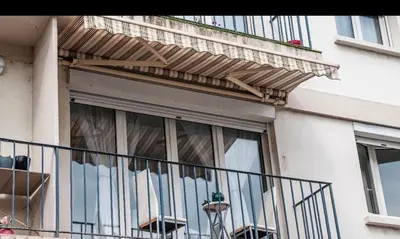Balcon ou terrasse dans l'établissement Flosoleil