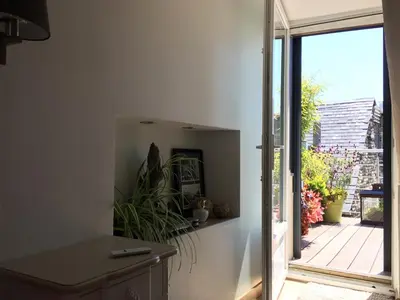 Plan de l'établissement DUPLEX 52m2 hyper centre, petite TERRASSE exposée Sud