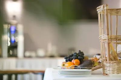 Nourriture dans l'hôtel ou à proximité