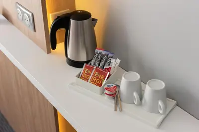 Plateau bouilloire dans l'établissement Holiday Inn Express - Rouen Centre - Rive Gauche by IHG