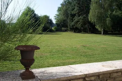 Jardin de l'établissement Domaine de Beauvilliers