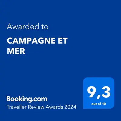 Certificat, récompense, panneau ou autre document affiché dans l'établissement CAMPAGNE ET MER