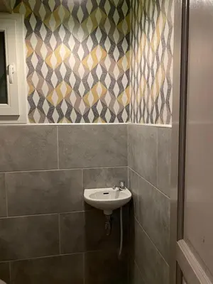 Salle de bains dans l'établissement La clé des champs
