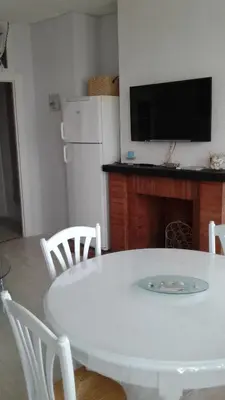 Cuisine ou kitchenette dans l'établissement 10 Quai François 1er