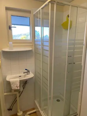 Salle de bains dans l'établissement Maison SOLAR