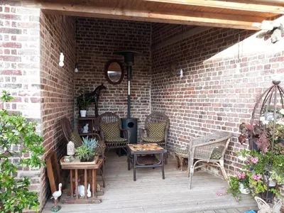 Terrasse ou espace extérieur de l'établissement Chambres d'hôtes La Luce