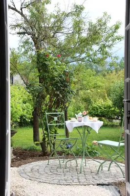 Jardin de l'établissement Belle Vue Terrasse