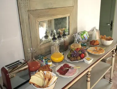 Nourriture dans le B&B/chambre d'hôtes ou à proximité