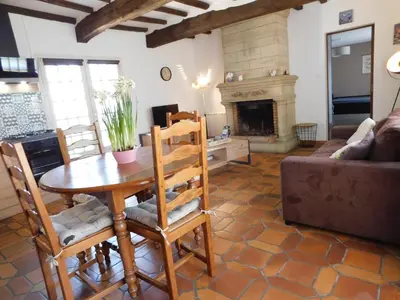 Coin salon dans l'établissement La closerie aux écureuils
