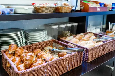 Nourriture dans l'hôtel ou à proximité