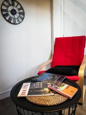 Coin salon dans l'établissement Studio Gare