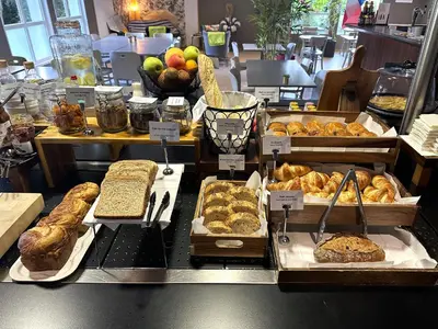 Nourriture dans l'hôtel ou à proximité