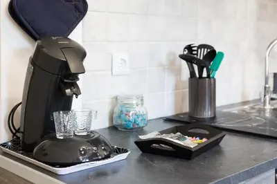 Cuisine ou kitchenette dans l'établissement L'Atelier 9 - Hypercentre Rouen