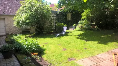 Jardin de l'établissement l'atelier