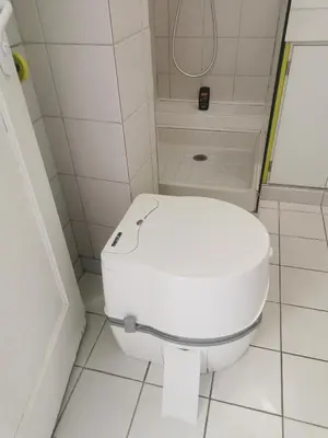 Salle de bains dans l'établissement l'atelier