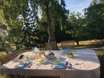 Boissons dans l'établissement Chambre ambiance campagne chic