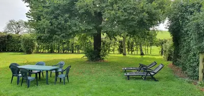 Jardin de l'établissement Gite à la ferme