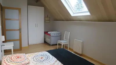 Un ou plusieurs lits dans un hébergement de l'établissement LE CLOS BRAYON