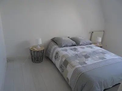 Un ou plusieurs lits dans un hébergement de l'établissement Duplex residence d'orléans