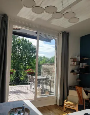 Balcon ou terrasse dans l'établissement HORTILLON