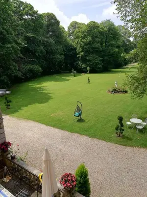 Jardin de l'établissement Château de la Bucaille - entier