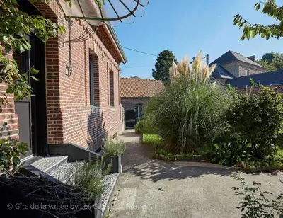 Jardin de l'établissement Les Gîtes de L'Yères
