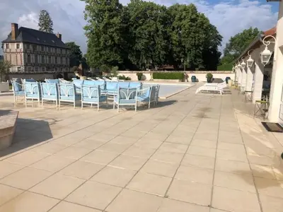 Plan de l'établissement Grande villa d'exception en Normandie tennis, piscine, jacuzzi, salle de fitness