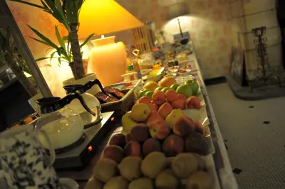 Nourriture dans l'hôtel ou à proximité
