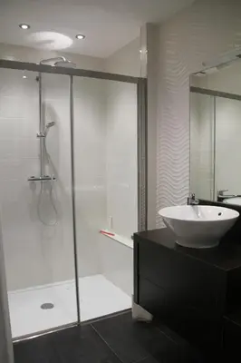 Salle de bains dans l'établissement La Bellevue, maison entière