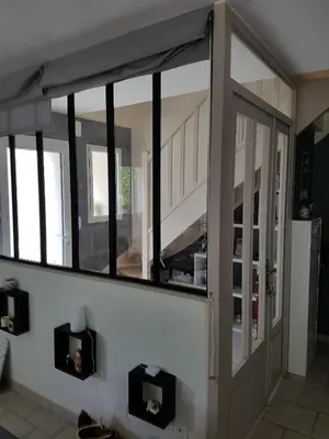 Cuisine ou kitchenette dans l'établissement Chambres d'Hôtes Arques en Ciel