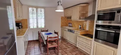 Cuisine ou kitchenette dans l'établissement Stella maris