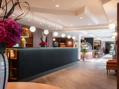 Coin salon dans l'établissement Mercure Rouen Centre Champ de Mars