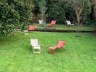 Jardin de l'établissement O DELA DE L'O, LE 64 - maison d'hôtes de charme entre Côte d'Albâtre et Baie de Somme