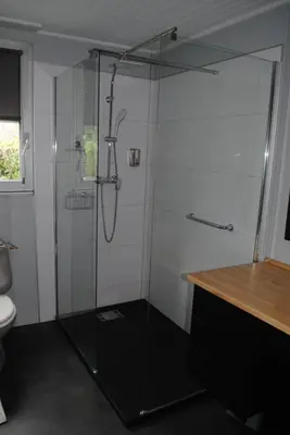 Salle de bains dans l'établissement Chambres d'hôtes La Tribu