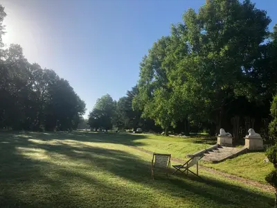 Jardin de l'établissement Domaine du Plessis