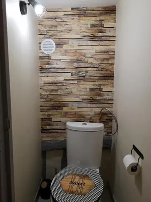 Salle de bains dans l'établissement Le Perchoir (Hotel de ville / 40m22 / 1ch / 2-4pers )