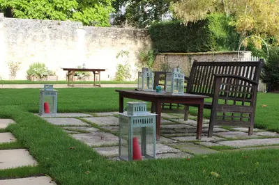 Jardin de l'établissement Chambres d'hôtes de Parseval
