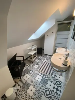 Salle de bains dans l'établissement Appartement hyper centre cathédrale avec parking gratuit